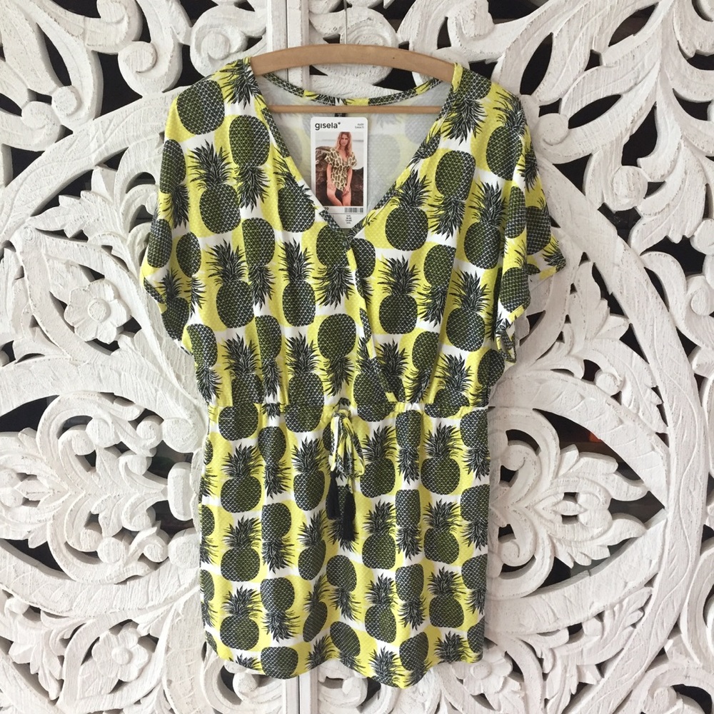 Gisela Pineapple Coverup